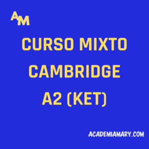 Curso mixto Cambridge inglés A2