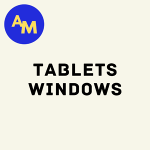 Tablets Windows
